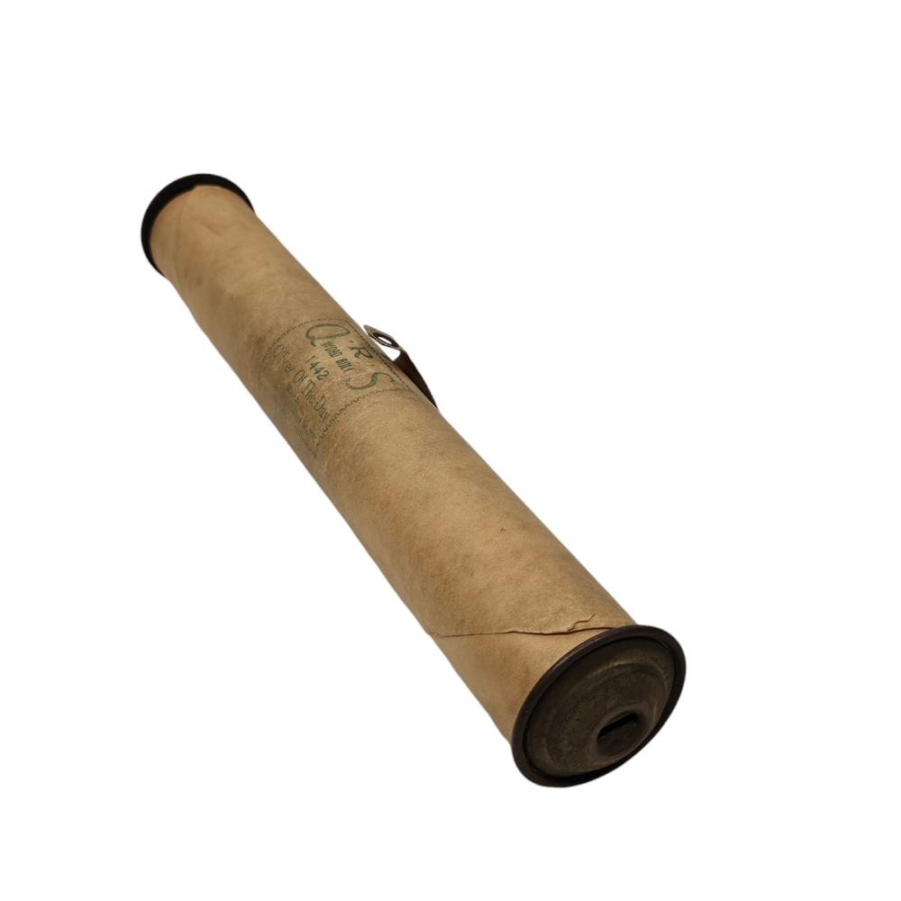QRS 1442 Piano Roll - Officer Of The Day March R. B. Hall - Picture 4 of 6